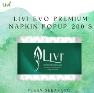 livi evo premium napkin popup 200s